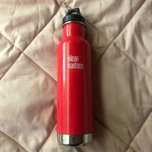 Red Klean Kanteen Water Bottle